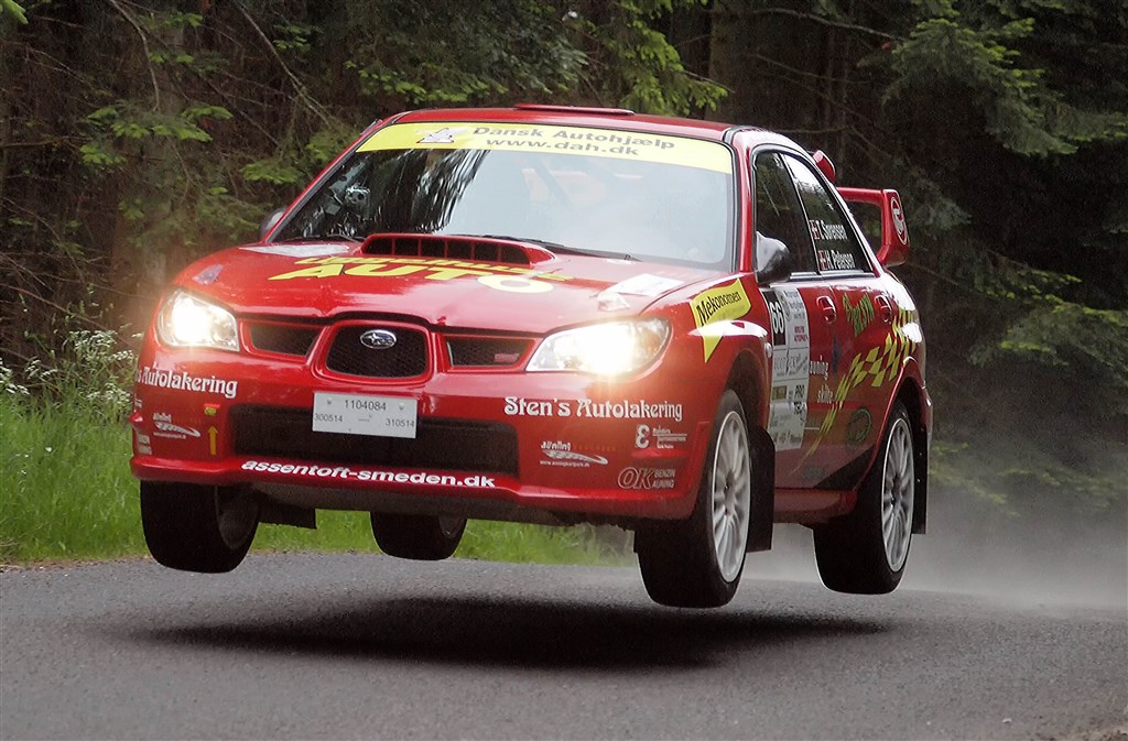 Torben Sørensen og Henrik Petersen var flyvende ved 2014-udgaven af Ecoteck Rally Himmerland.
(Foto: Åge Keseler Kirketerp)
